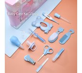 Juego de tijeras para uñas para bebés, herramientas para el cuidado de bebés recién nacidos y niños pequeños, peine, cepillo, juego de 13 piezas, cuidado minucioso de los niños en casa, siempre tenga las necesidades diarias