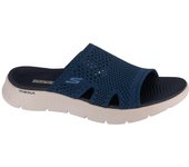 Skechers Sandalia Go Walk Flex - Elation, Chanclas azul marino para mujer 37 azul oscuro