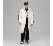 Abrigo deportivo largo de placa ligera de invierno para hombres y mujeres, abrigo largo engrosado, chaqueta cálida de moda para exteriores, chaqueta de plumón 3XL
