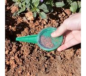 Sembrador de semillas de plantas, sembradora de plantas, dispensador de semillas multifunción para jardín, herramientas que se adaptan a varios tamaños de semillas