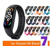 Correa de silicona para Xiaomi Mi Band 7, repuesto de pulsera deportiva resistente al agua, suave, para Xiaomi Mi Band 7 (6, 5, 4 y 3) For mi band 3 or 4