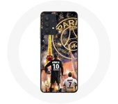 Coque pour Samsung Galaxy A32 5G PSG Neymar et Mbappé Joyeux noël