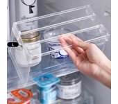 Los estantes del refrigerador son estantes de almacenamiento en capas