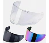 LS2 FF353 Rapid Visera para casco de motocicleta antivaho Pinlock Ready Clear Smoke Smoke Black