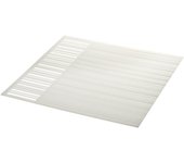 Yamazaki Jitsugyo Alfombrilla para Fregadero de Cocina Aqua Blanco 2627
