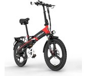 Nueva bicicleta eléctrica Lankeleisi G660 stock europeo 500W motor 48V12.8AH batería 20*1,95 neumático freno hidráulico bicicleta eléctrica de carretera urbana 500W48V12.8AH