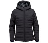 Stormtech Chaqueta acolchada con capucha Nautilus para mujer/señoras S azul oscuro