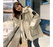 Abrigo de mujer Casual sólido cremallera hasta chaquetas invierno acolchado abrigos chaqueta acolchada ropa de mujer 2XL albaricoque