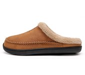 Zapatillas de algodón para hombre de invierno para interior de casa con cachemira cálida que se pueden usar fuera de los zapatos de algodón sucios 39.5