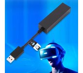 Cable adaptador de cámara para consola de juegos, conexión perfecta, diseño liviano, miniconector de cámara, convertidor USB 3.0, cable de conexión para PS5 negro