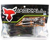 Señuelo blando Jackall Fivoss de 3,8 pulgadas, 5 unidades, Muddy Gill (7376)