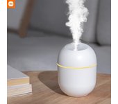 Humidificador de aire ultrasónico, minidifusor portátil de aromaterapia de aceites esenciales para el hogar, oficina y coche, 220ml color rosa