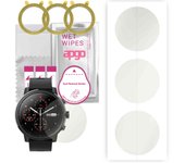 3x apgo Hydrogel Matte Screen Protector for Amazfit Stratos Plus, Hydrogel Film, Flexible, Soft TPU with positioning layer easy installation