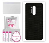 apgo Protective Skin Sticker for the back compatible with OnePlus 8 Pro, Wrap Film, Foil, Vinyl - Pattern Matrix