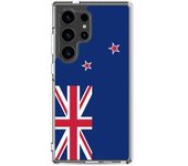 Coque Téléphone - Samsung - Galaxy S24 - Drapeau Nouvelle-Zélande - Souple - Multicolore