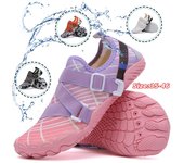 Hombres Natación Zapatos de agua Mujeres Descalzo Aqua Zapatos Upstream Sandalias de playa al aire libre Yoga Río Mar Buceo Surf Vadear Zapatillas deportivas 35 gris