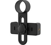Telescopio pequeño de 30mm, resorte telescópico Universal, soporte para teléfono móvil, conector de vídeo para cámara de teléfono móvil