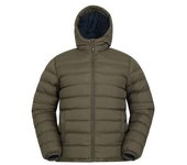 Chaqueta acolchada con forro de piel sintética Seasons para hombre de Mountain Warehouse XXS azul oscuro