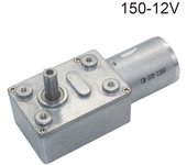 Reductor de velocidad de alto torque JGY370 de 2 RPM a 375 RPM, motorreductor de tornillo sin fin de metal de 6 V/12 V y 24 V, motorreductor de tornillo sin fin reversible de baja velocidad 212