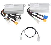Controlador de scooter eléctrico de 48 V y 800 W, doble accionamiento, aleación de aluminio, control de velocidad para bicicleta eléctrica.