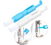 Enhebrador de agujas para máquina de coser, nuevo enhebrador de agujas para máquina de coser, herramienta para enhebrar agujas para máquina de coser One Size