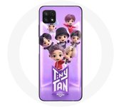 Coque pour Samsung Galaxy A22 5G BTS TinyTAN Animation Affiche RM Jin Suga J-Hope Jimin Jungkook Et V