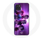 Coque pour Samsung Galaxy A03 BTS TinyTAN Animation Affiche RM Jin Suga J-Hope Jimin V Et Jungkook Mic Drop