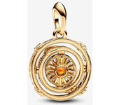 Juego de Tronos Drehendes Astrolabio Charm-Anhänger oro
