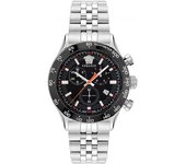 Versace Reloj cronógrafo plateado Hellenyium para hombre VE2U00322