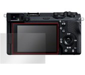 Película protectora compatible con cámara digital de lente única Sony II de Miyabix, fabricada en Japón, 7C/7CR/6700 ILCE-6700, antirreflejos y antihuellas