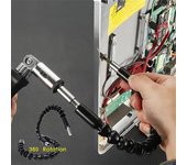 Extensión de destornillador flexible, soporte de broca flexible, punta de eje hexagonal suave para destornillador eléctrico, adaptador de serpiente, conexión magnética