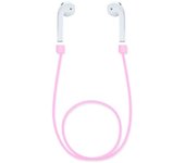 Soporte Écouteurs - Apple - Airpods - Silicona Fluorescente - Rosa - Anti-Perte