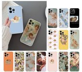 Funda de teléfono para Iphone 14 13 12 11 Pro Max Xs Max Xr X 12mini 14 Plus Se Renaissance Angels Angel Funda Capa Cell iphone 11ProMax