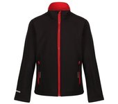 Regatta Chaqueta Soft Shell Ablaze de 2 Capas para niños/niños 9-10 Years azul oscuro/azul