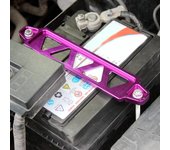 Barra de amarre para batería de coche, soporte de montaje de batería para Honda Civic EK EG azul
