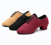 Zapatos de baile latino para mujer, zapatos de baile modernos, zapatos de baile de salón, vals, tango, paso rápido 34 negro
