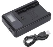 Cargador de batería de cámara SEIVI NP FZ100 con pantalla LCD y ranura única USB para Sony A7RIII, A7R3 y A9
