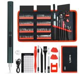 Juego de destornilladores eléctricos KAIWEETS ES20 137 en 1, velocidad sin carga de 200 rpm, par de 0,15-0,35 Nm, luz LED, batería de 350 mAh