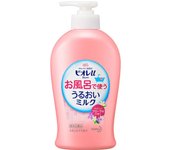 KAO Biore u Moisturizing milk for use in the bath - floral - 300ml Moisturizers Body Care Use after bathing and before wiping with a towel. Use one pu