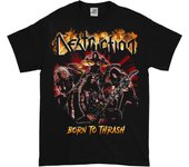 Camiseta unisex Camiseta negra Destruction Born Thrash S