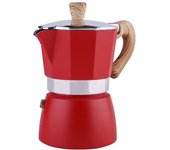 Cafetera espresso italiana portátil de aluminio de 150 ml/300 ml, cafetera moka para el hogar L