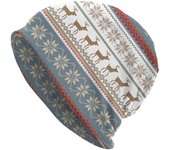 Gorros Skullies Gorro FAIR ISLE Gorro cálido de invierno Gorros Gorro de esquí callejero One Size