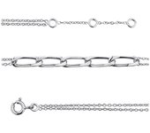 Altesse [Q7521] - Bracelet argent 'Chorégraphie' argenté (rhodié) - largeur 5 mm plata