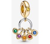 Charm colgante Pandora 760774C01 Marvel Avengers Infinity Stones