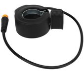 Acelerador de pulgar para patinete eléctrico, de 3 pines, resistente al agua y antideslizante, redondo, para control de velocidad