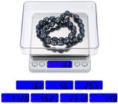 Báscula de cocina precisa de 3000g/0,1g, báscula de joyería de alta precisión, Mini báscula de comida, cocina eléctrica 500/0.01g