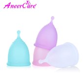 Taza reutilizable, copas menstruales, cuenco de menstruación, productos para el período de silicona, higiene, salud de las mujeres (A99). XS púrpura