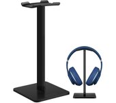 Auriculares FEYCH de aleación de aluminio, fáciles de usar y compatibles con Playstation AKG. Soporte, soporte, soporte, montaje, simple y elegante. negro