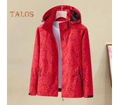Chaqueta con capucha para hombre, cuello alto, manga larga, estampado, abrigo con bolsillos, tapeta con cremallera, resistente al viento, impermeable, prendas de vestir exteriores XL azul