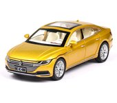 Modelo de coche de aleación CC a escala 1/32, modelos de aleación fundidos a presión, coche con sonido ligero, regalo de cumpleaños para niños, juguetes para niños, réplica de juguetes a escala 1/32-16.5x7x4.7cm amarillo